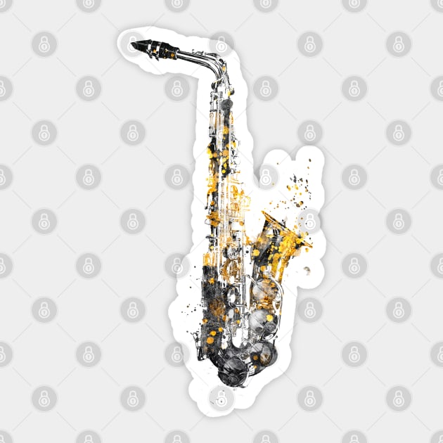 Saxophone music art #saxophone Sticker by JBJart